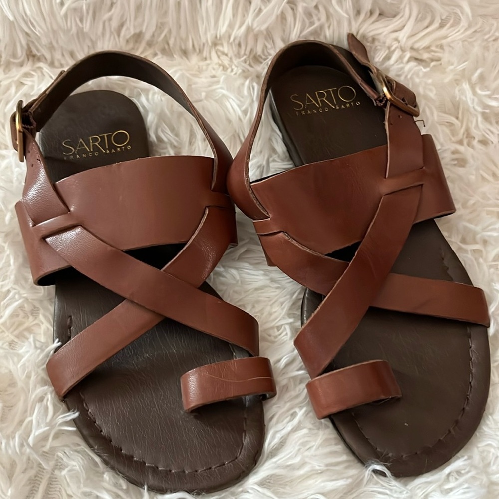 Gently used Franco Sarto sandals.